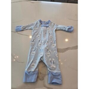 Magnolia baby boy pajamas size 3 mos